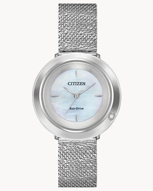 L Ambiluna - Men's Eco-Drive EM0640-58D Silver Watch | CITIZEN L Ambiluna - Men's Eco-Drive EM0640-58D Silver Watch | CITIZEN